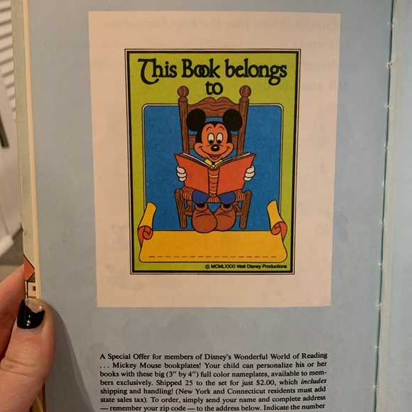 *Vintage* 1973 Walt Disney Pinocchio and His Puppet Show Adventure - Picture 4 of 4